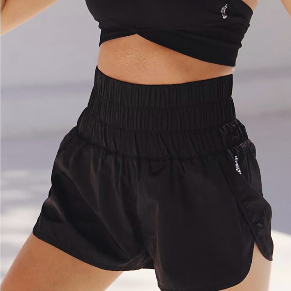 FREE PEOPLE Movement Black Women's Shorts